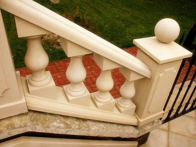 balustraad, trepikäsipuu, kamin, dolomiit, trepiaste