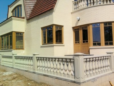 balustraad, trepikäsipuu, kamin, dolomiit, trepiaste