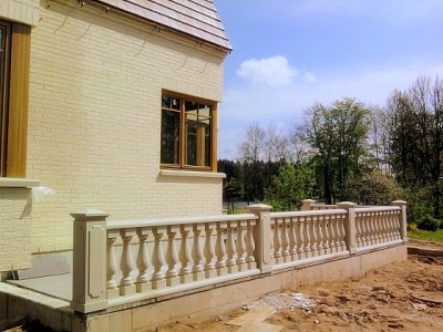 balustraad, trepikäsipuu, kamin, dolomiit, trepiaste