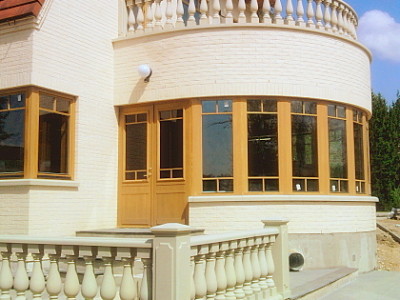 balustraad, trepikäsipuu, kamin, dolomiit, trepiaste