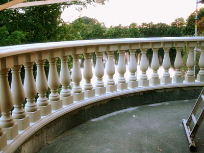 balustraad, trepikäsipuu, kamin, dolomiit, trepiaste