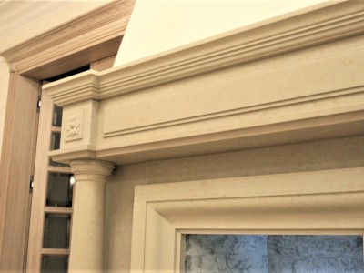 kamin, kamin, peasaaalikamin, kaunis, antiikne, dolomiidist kamin esimesel korrusel