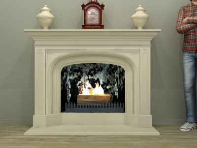 kamina projekt, eskiis, dolomiidist kamin