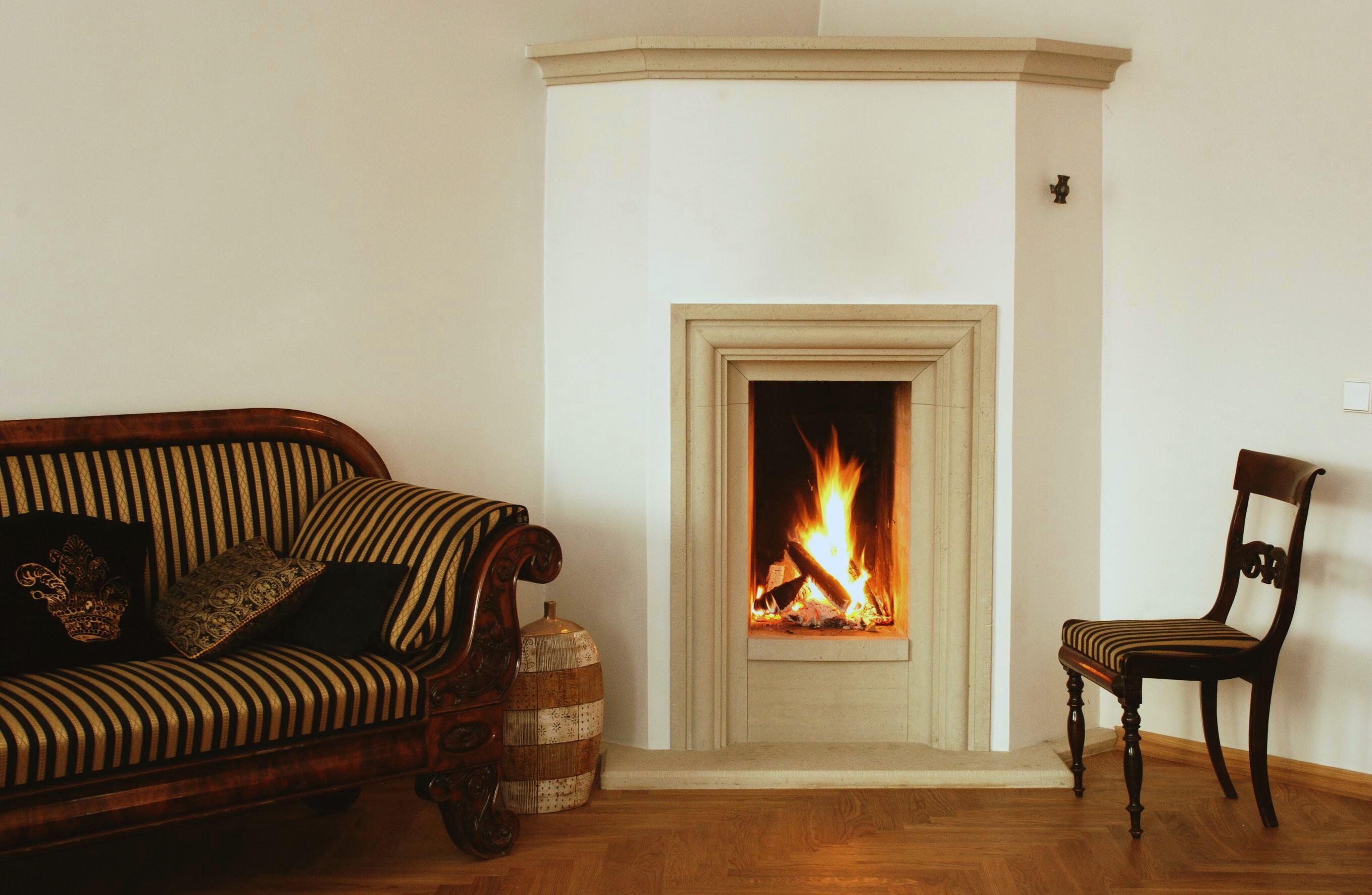 kamin, kaminad, fireplace